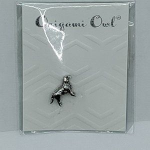 Origami Owl Sterling Silver Golden Retriever Charm